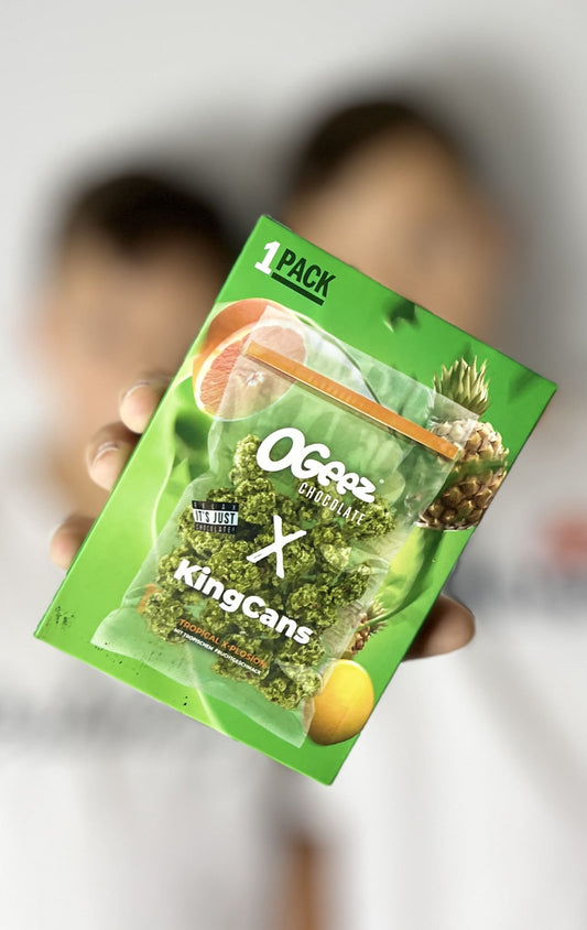 OGeez Ogeez x KingCans Tropical X-Plosion Schokolade 35g